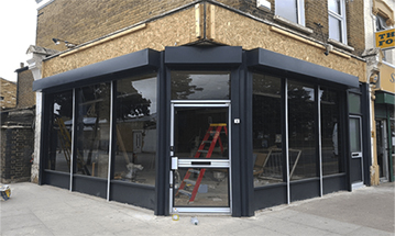 Customer site photo - storefront